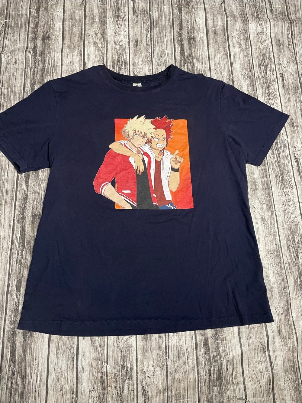 Adult XL My Hero Academia graphic t-shirt Katsuki Bakugo & Eijiro Kirishima GUC